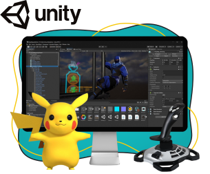 Мир трехмерных игр на Unity 3D - КИБЕРшкола программирования для детей, компьютерные курсы для школьников, начинающих и подростков - KIBERone г. Душанбе